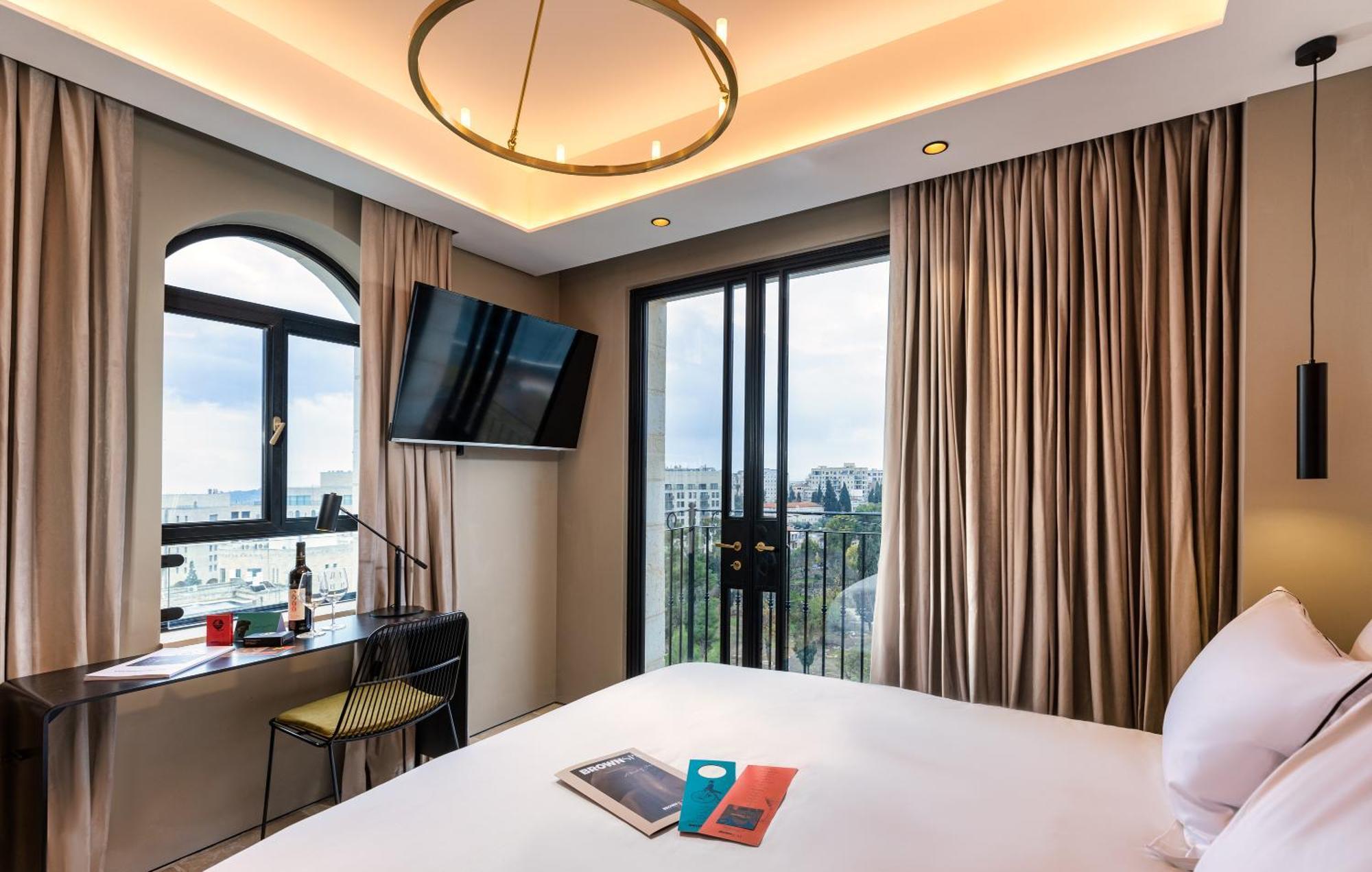 Brown Jlm Mamilla, A Member Of Brown Hotels 耶路撒冷 客房 照片